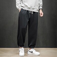 2021秋季新日系大码男马切达运动卫裤束脚九分休闲裤K2056-P35，男装休闲裤，电商A001