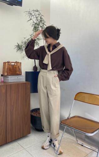 秋装新款休闲裤，女装休闲裤，nimin