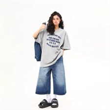 网图现货美式复古字母短袖T恤夏宽松百搭teeA025-T7674-P25，男装T恤，电商A025