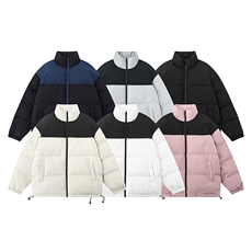 光板得物\唯品\抖音二开高品质羽绒棉拼接款立领棉衣MY250P75，男装棉衣，电商A247B