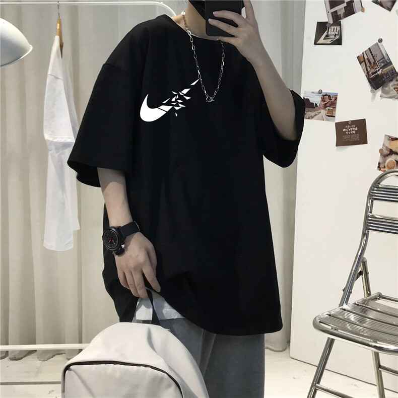 T001男女中性宽松短袖半截袖夏新男装TEE学生青少年圆领班服大码,男装T恤,星座115A(原星座507）