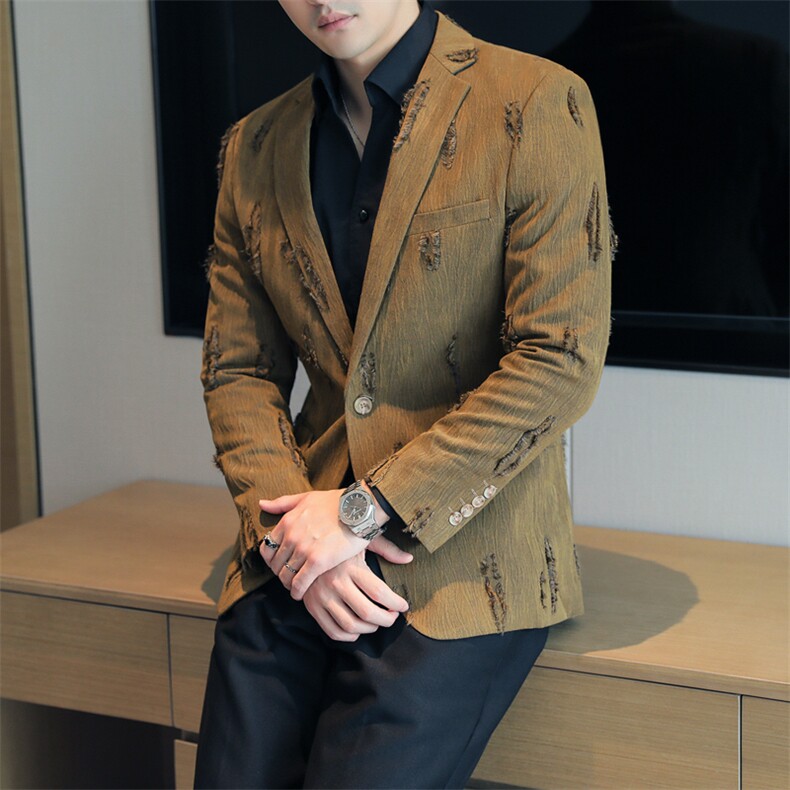 26做货-男士休闲西装修身韩版西服外套上衣DX6960P225，男装西服套装，电商D216
