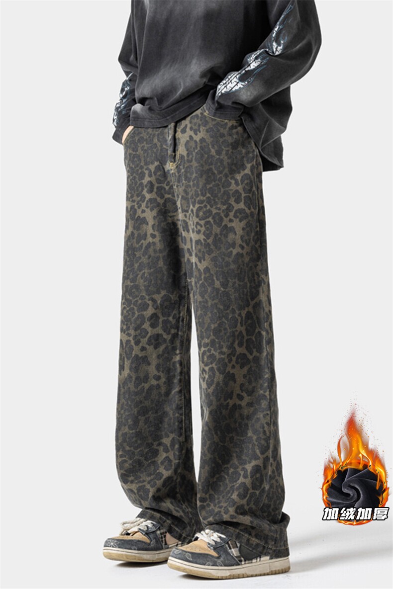 2024GK24723加绒无影墙大码美式豹纹牛仔裤M-5XGK241013-特P50,男装牛仔裤,电商A022