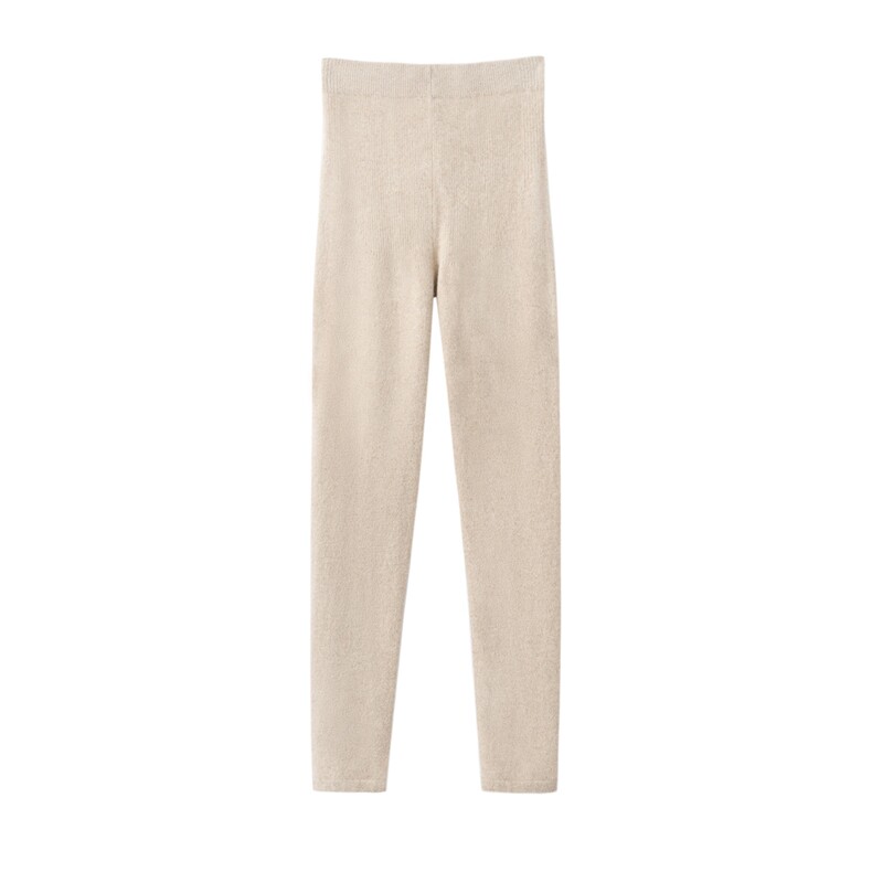 2025年秋季女士收腹打底裤通勤简约百搭，女装打底裤，泰盈纯羊绒