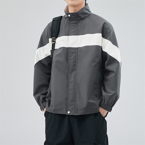 新款现货户外双面穿立领夹克男 冲锋衣外套JK901 -P75图片