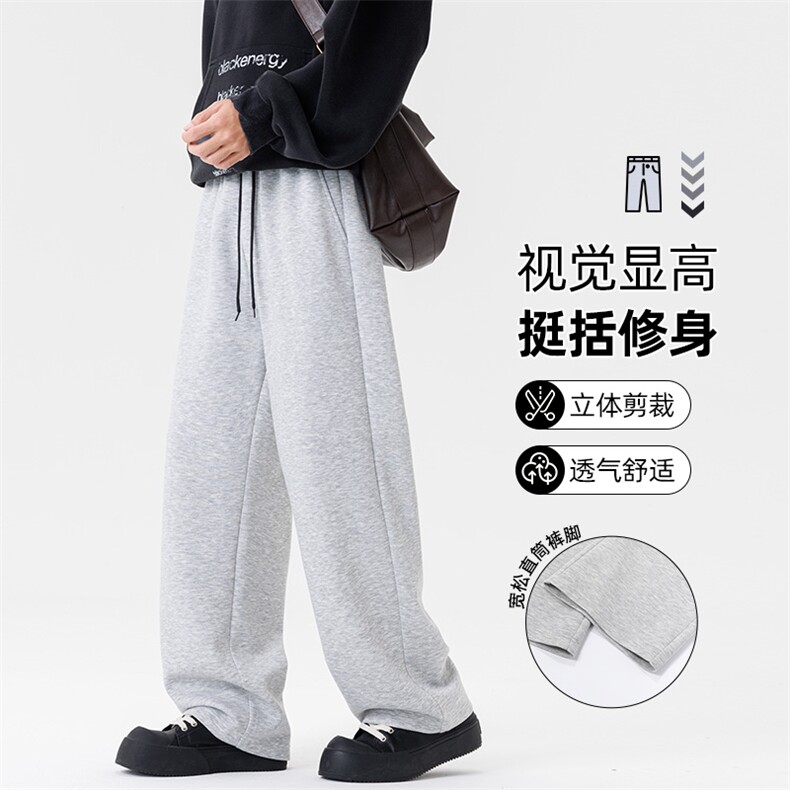 秋季大码胖子休闲裤 时尚运动卫裤男 9588-P27图片
