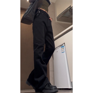 【直播】高街牛仔裤男女同款高腰显瘦休闲裤 Q2145-TP55控价78图片