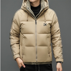 2022中青年白鸭绒时尚加厚保暖假两件休闲羽绒服外套XY8226-P285，男装羽绒服，星座1105-3
