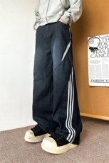 【场景图】903-AK96-特P55【89】S-3XL条纹牛仔裤！4，男装牛仔裤，星座903