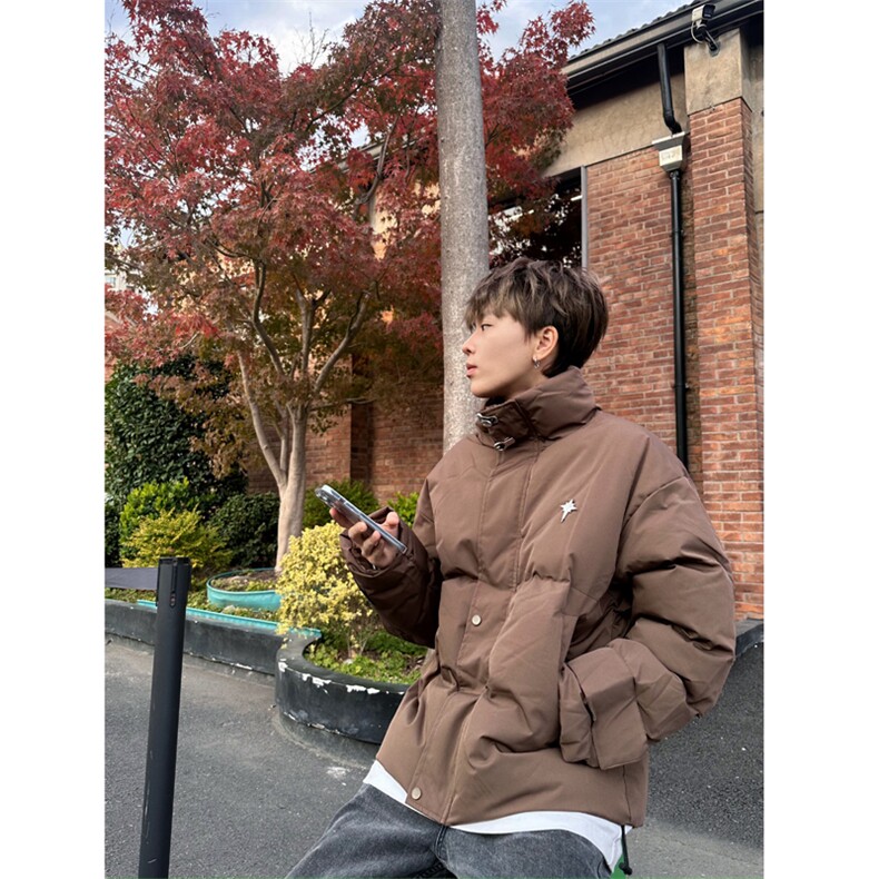 《自拍图》色棉衣男士秋冬季新款时尚保暖棉袄外套男款MK239-P110,男装棉衣,星座1109-3