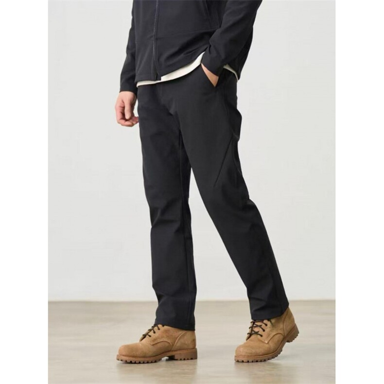 网图！秋季上新简约拼接解构纯色百搭休闲长裤-EX51113-特批45，男装休闲裤，电商A061
