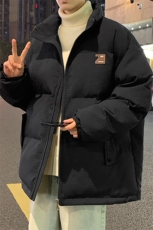特批95无差价纹理感贴标立领棉衣男棉袄oversize保暖棉服外套M97，男装棉衣，电商A001-1