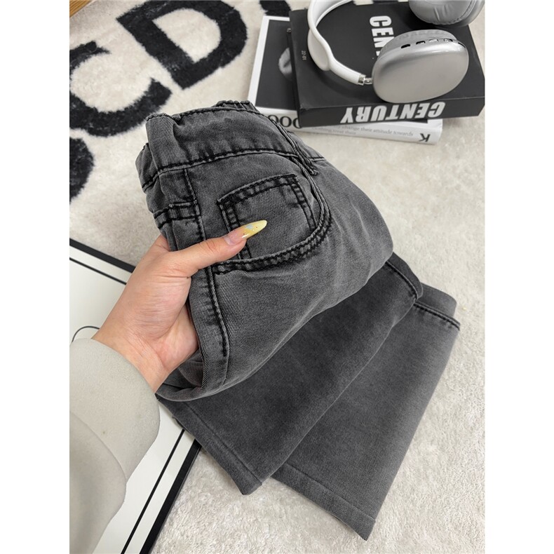 B221美式ins高街直筒渐变色莱赛尔冰丝牛仔裤LK25484-特P40控78，男装牛仔裤，电商B221