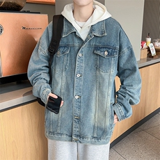 嗨派牛仔-S620夹克外套-韩版宽松-可上-各大平台，男装工装外套，星座910