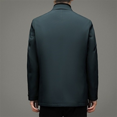 2023冬季休闲男士羽绒服中青年男装加厚保暖90%白鸭绒ZL2158-P195，男装羽绒服，星座1105-3