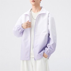 秋季宽松两面穿夹克男渐变立领上衣外套DSA157B-JK7906-P68，男装夹克，电商A157B