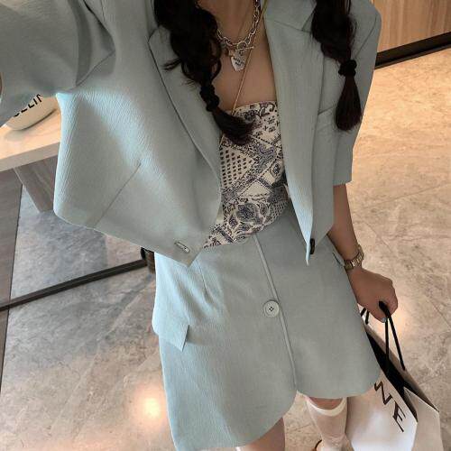 短袖薄西装，女装西装，XTZ style