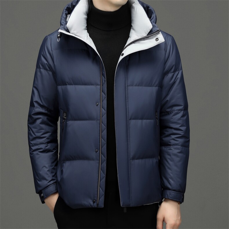 CDN22866钱塘2020-2新款中青年男士时尚休闲连帽羽绒服外套P295,男装羽绒服,钱塘207-2