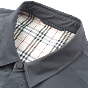 YY-A6629928男士2023年春季新款长袖外套休闲青年中长款风衣P198图片