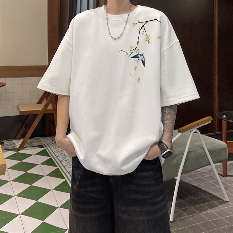 230g重磅纯棉!夏季短袖t恤男半袖男XT492-特P19,男装T恤,电商B371