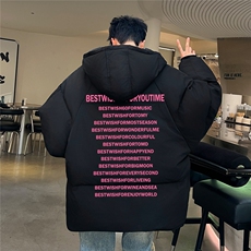 棉袄厚外套港风日系棉衣纯色棉服大码面包服1016-1M08P90K118，男装棉衣，星座1016-1（原电商B408-1）