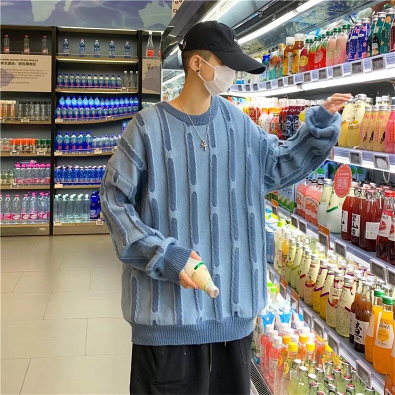 毛衣男冬季韩版潮流宽松圆领毛衣X013P42,男装针织衫/毛衣,星座1116-2