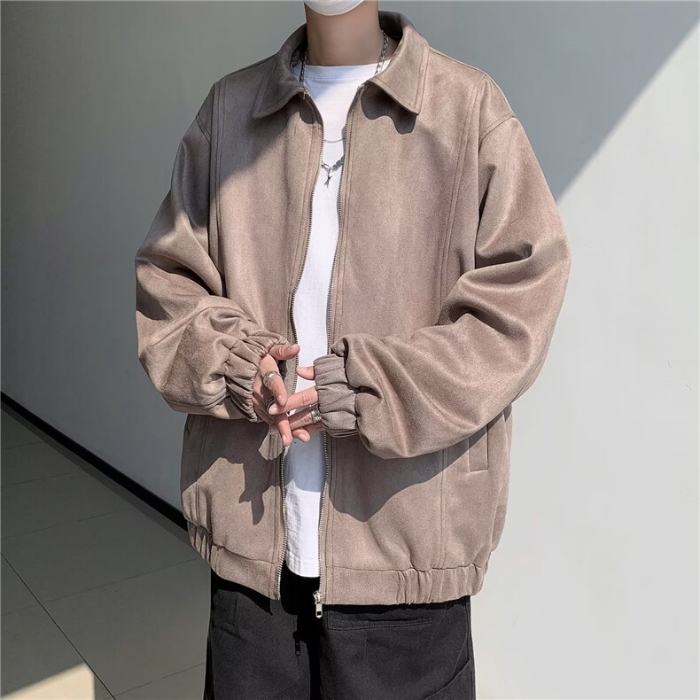 青春流行男春季夹克文艺潮外套J7368P58图片