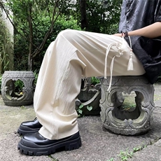 休闲裤男士韩版潮流痞子帅气百搭夏季2024新款ins长裤K5366-P39，男装休闲裤，星座412-2