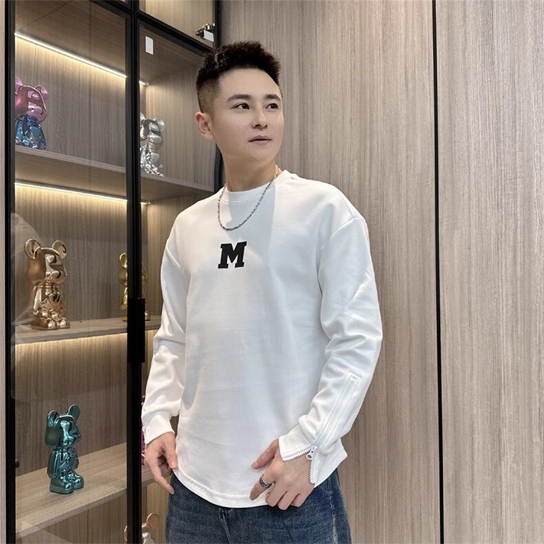 网图现货新款休闲圆领拉链字母卫衣R8025-P55,男装卫衣,星座1005-4