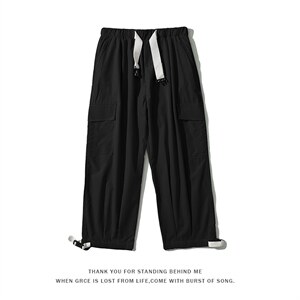 2022春季新款面料成分：面料：聚酯纤维K2832-35，男装休闲裤，电商A082
