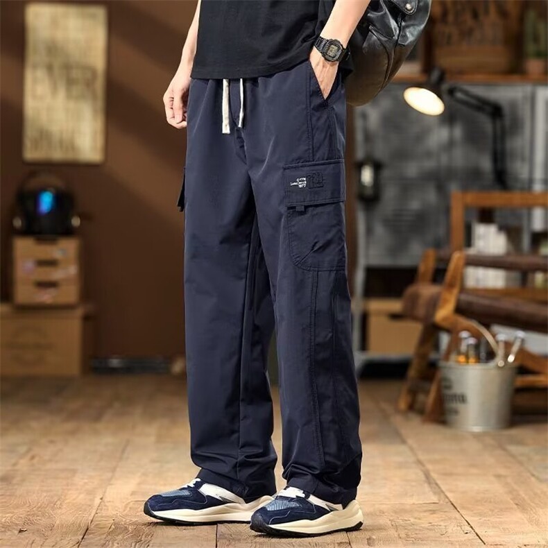 1506-1/KA471/P39冬新款美式街头潮流百搭直筒阔腿休闲裤男女同款,男装休闲裤,星座1506-1