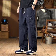 1506-1/KA471/P39冬新款美式街头潮流百搭直筒阔腿休闲裤男女同款，男装休闲裤，星座1506-1