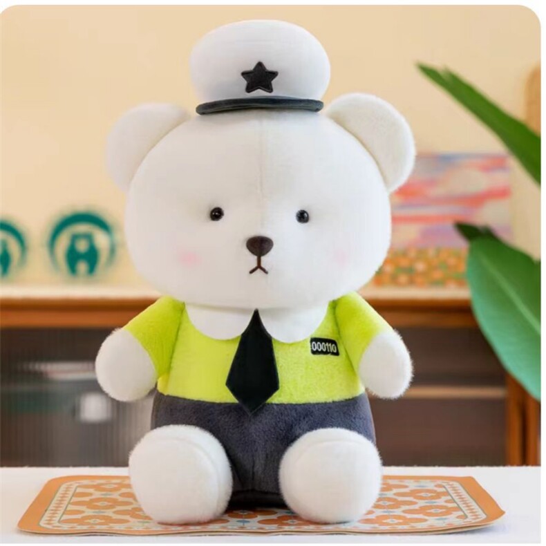 交警熊，亚宾毛绒玩具厂