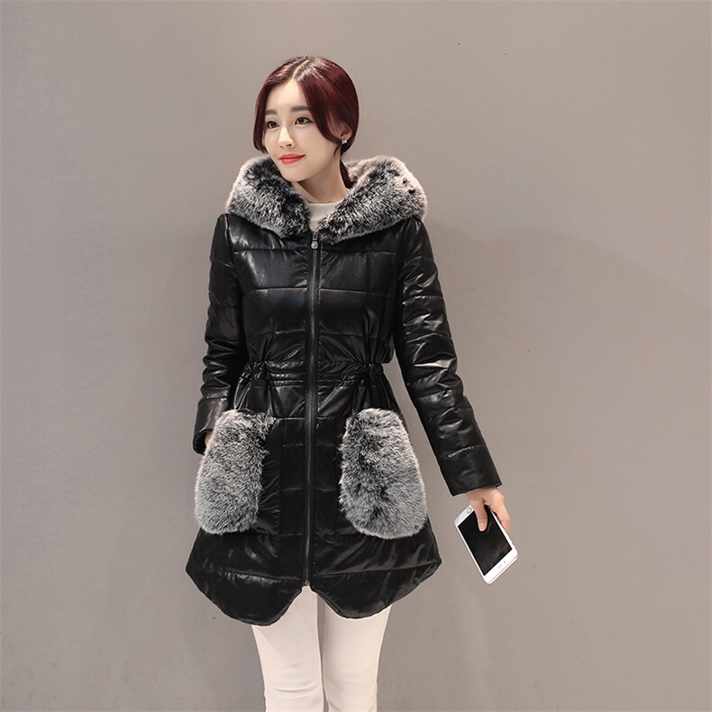 时尚修身中长款长袖2020年冬季优雅棉衣/棉服宽松,女装棉衣/棉服,尚娜萱