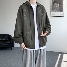 8XL-M特大码秋冬机能夹克外套冲锋衣百搭潮休闲宽松户外WY24P78，男装夹克，电商D206-1