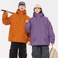 冲锋衣情侣户外登山服石墨烯发热内胆登山服滑雪加厚棉衣J90A-P60，男装夹克，星座1403A