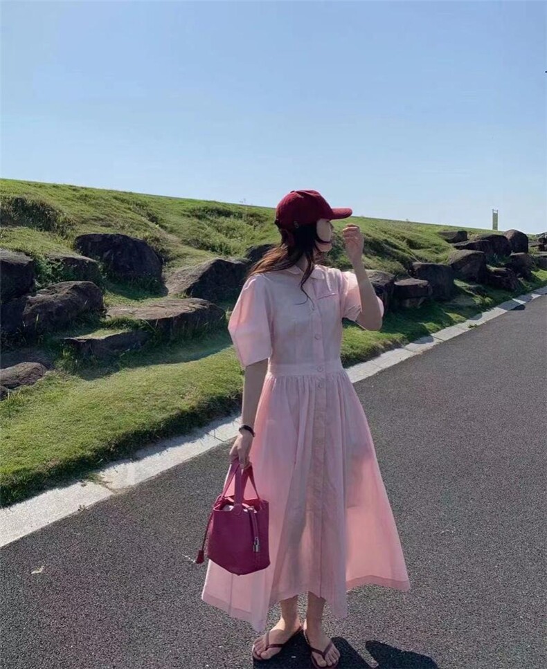 法式连衣裙nice，女装连衣裙，roobora