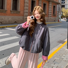 2025年冬季新款拼色轻薄款棉衣2558款P160-K248，女装棉衣/棉服，浙宝301