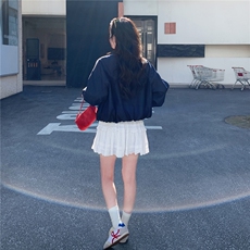 春季新款仿牛仔拼接花边外套2c307-905p155k248，女装短外套，2C307