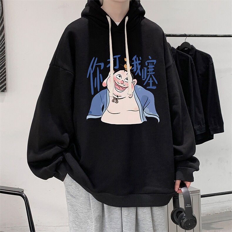 连帽卫衣男大码胖子帽衫大号运动服WY2437-P35,男装卫衣,电商A040