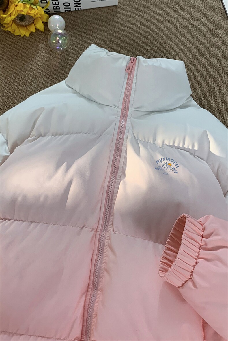 量大优可提供视频冬棉衣立领渐变HD019-1-MF5335-P75,男装棉衣,电商019-1