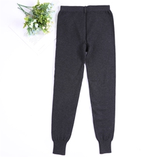 2024年秋季男士保暖长裤20%羊毛中弹束脚男装，男装休闲裤，天宇悦翔羊绒