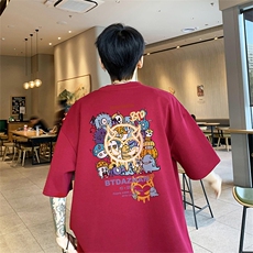 已注册得物抖音短袖T恤重磅280克TB4308批30纯棉220克T4308P25，男装T恤，电商C408(原B339-1)