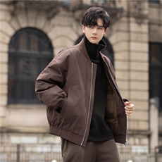 立领羽绒服男25年冬高级感休闲宽松防风御寒外套70023-P335控578，男装羽绒服，电商A355（原A415）