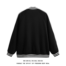WY208/P75春装新款高品质不起球刺绣卫衣男立领棒球服潮外套，男装卫衣，电商基地A050
