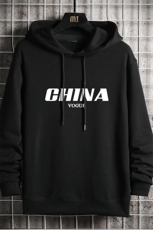 WY2001-P35加绒款-P40纯连帽卫衣男大码运动帽衫宽松薄网格，男装卫衣，电商A040A
