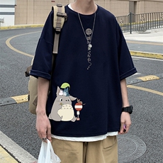 Q11152-P30春夏季七分袖t恤男大码五分袖男短袖中袖，男装T恤，电商A040