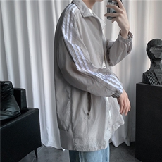 F2031/P45新款男士防晒衣男韩版学生休闲运动上衣薄款外套大码男，男装夹克，电商A141