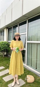 纯苎连衣裙小衫裤子裙子衬衣 时尚风 风淑女风休闲风,女装连衣裙,川哲