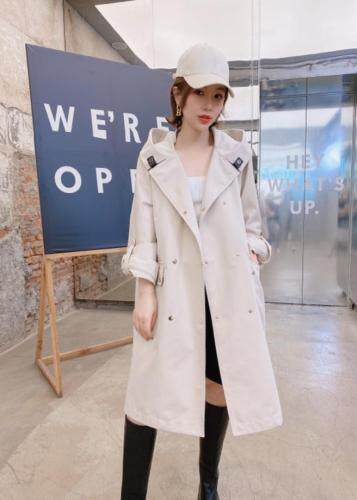 秋款时尚风衣，女装风衣，穿名堂(7F)